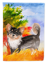 Load image into Gallery viewer, Fall Chihuahua Garden Flag - Outdoor Decorative Yard Flag CK1937GF