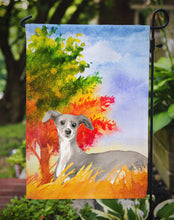 Load image into Gallery viewer, Fall Italian Greyhound Garden Flag - Outdoor Decorative Yard Flag CK1939GF