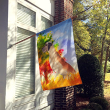 Load image into Gallery viewer, Fall Great Dane Flag Canvas House Size CK1941CHF