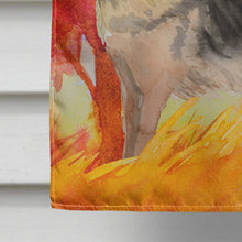 Load image into Gallery viewer, Fall German Shepherd Flag Canvas House Size CK1942CHF