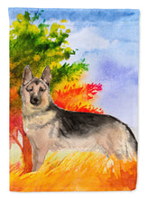 Load image into Gallery viewer, Fall German Shepherd Flag Canvas House Size CK1942CHF