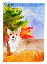 Load image into Gallery viewer, Fall Corgi Garden Flag - Outdoor Decorative Yard Flag CK1946GF