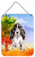 Load image into Gallery viewer, Fall Black Parti Cocker Spaniel Wall or Door Hanging Prints CK1947DS1216