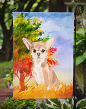 Load image into Gallery viewer, Fall Chihuahua Garden Flag - Outdoor Decorative Yard Flag CK1948GF
