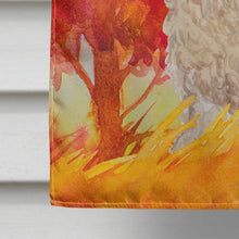 Load image into Gallery viewer, Fall Goldendoodle Flag Canvas House Size CK1949CHF