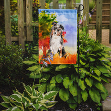 Load image into Gallery viewer, Fall Australian Shepherd Garden Flag - Outdoor Decorative Yard Flag CK1960GF