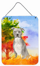 Load image into Gallery viewer, Fall Staffordshire Bull Terrier Wall or Door Hanging Prints CK1962DS1216