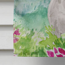 Load image into Gallery viewer, Mountian Flowers Jack Russell Terrier Flag Canvas House Size CK1963CHF
