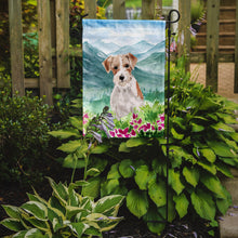 Load image into Gallery viewer, Mountian Flowers Jack Russell Terrier Garden Flag - Outdoor Decorative Yard Flag CK1963GF