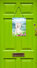 Load image into Gallery viewer, Mountian Flowers Westie Wall or Door Hanging Prints CK1965DS1216
