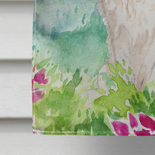 Load image into Gallery viewer, Mountian Flowers Tricolor Cavalier Spaniel Flag Canvas House Size CK1966CHF