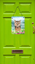 Load image into Gallery viewer, Mountian Flowers Norwich Terrier Wall or Door Hanging Prints CK1971DS1216