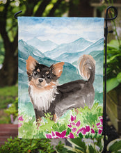 Load image into Gallery viewer, Mountian Flowers Chihuahua Garden Flag - Outdoor Decorative Yard Flag CK1972GF