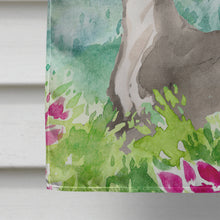 Load image into Gallery viewer, Mountian Flowers Italian Greyhound Flag Canvas House Size CK1974CHF