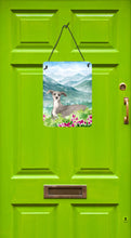 Load image into Gallery viewer, Mountian Flowers Italian Greyhound Wall or Door Hanging Prints CK1974DS1216