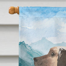 Load image into Gallery viewer, Mountian Flowers Great Dane Flag Canvas House Size CK1976CHF