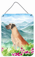 Load image into Gallery viewer, Mountian Flowers Great Dane Wall or Door Hanging Prints CK1976DS1216