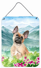 Load image into Gallery viewer, Mountian Flowers Fawn French Bulldog Wall or Door Hanging Prints CK1978DS1216
