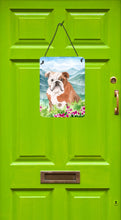 Load image into Gallery viewer, Mountian Flowers English Bulldog Wall or Door Hanging Prints CK1979DS1216