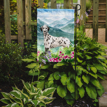 Load image into Gallery viewer, Mountian Flowers Dalmatian Garden Flag - Outdoor Decorative Yard Flag CK1980GF