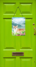 Load image into Gallery viewer, Mountian Flowers Corgi Wall or Door Hanging Prints CK1981DS1216