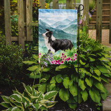 Load image into Gallery viewer, Mountian Flowers Border Collie Garden Flag - Outdoor Decorative Yard Flag CK1990GF