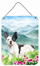Load image into Gallery viewer, Mountian Flowers French Bulldog Wall or Door Hanging Prints CK1991DS1216