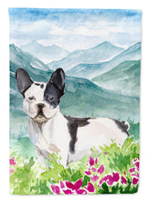 Load image into Gallery viewer, Mountian Flowers French Bulldog Garden Flag - Outdoor Decorative Yard Flag CK1991GF