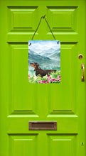 Load image into Gallery viewer, Mountian Flowers Dachshund Wall or Door Hanging Prints CK1993DS1216
