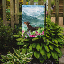 Load image into Gallery viewer, Mountian Flowers Dachshund Garden Flag - Outdoor Decorative Yard Flag CK1993GF