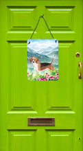Load image into Gallery viewer, Mountian Flowers Beagle Wall or Door Hanging Prints CK1994DS1216