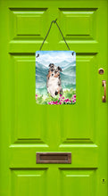 Load image into Gallery viewer, Mountian Flowers Australian Shepherd Wall or Door Hanging Prints CK1995DS1216
