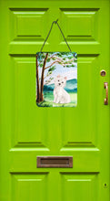 Load image into Gallery viewer, Under the Tree Westie Wall or Door Hanging Prints CK2000DS1216