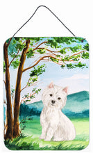 Load image into Gallery viewer, Under the Tree Westie Wall or Door Hanging Prints CK2000DS1216