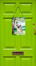 Load image into Gallery viewer, Under the Tree Fawn Pug Wall or Door Hanging Prints CK2004DS1216