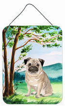 Load image into Gallery viewer, Under the Tree Fawn Pug Wall or Door Hanging Prints CK2004DS1216