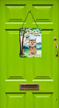 Load image into Gallery viewer, Under the Tree Norwich Terrier Wall or Door Hanging Prints CK2006DS1216