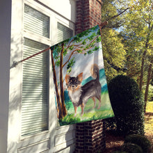 Load image into Gallery viewer, Under the Tree Chihuahua Flag Canvas House Size CK2007CHF