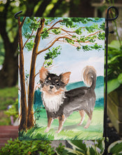 Load image into Gallery viewer, Under the Tree Chihuahua Garden Flag - Outdoor Decorative Yard Flag CK2007GF