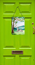 Load image into Gallery viewer, Under the Tree Italian Greyhound Wall or Door Hanging Prints CK2009DS1216