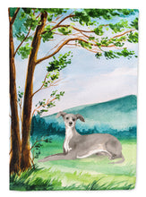 Load image into Gallery viewer, Under the Tree Italian Greyhound Garden Flag - Outdoor Decorative Yard Flag CK2009GF