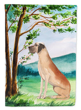 Load image into Gallery viewer, Under the Tree Great Dane Flag Canvas House Size CK2011CHF