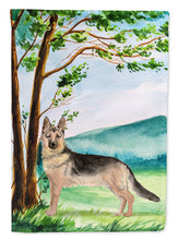Load image into Gallery viewer, Under the Tree German Shepherd Garden Flag - Outdoor Decorative Yard Flag CK2012GF