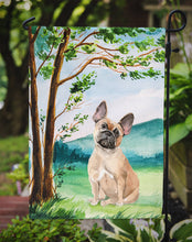 Load image into Gallery viewer, Under the Tree Fawn French Bulldog Garden Flag - Outdoor Decorative Yard Flag CK2013GF