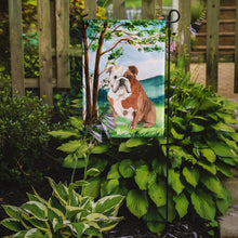 Load image into Gallery viewer, Under the Tree English Bulldog Garden Flag - Outdoor Decorative Yard Flag CK2014GF