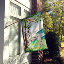 Load image into Gallery viewer, Under the Tree Dalmatian Flag Canvas House Size CK2015CHF