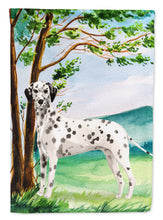 Load image into Gallery viewer, Under the Tree Dalmatian Flag Canvas House Size CK2015CHF