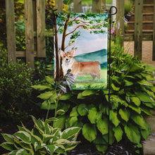 Load image into Gallery viewer, Under the Tree Corgi Garden Flag - Outdoor Decorative Yard Flag CK2016GF
