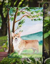 Load image into Gallery viewer, Under the Tree Corgi Garden Flag - Outdoor Decorative Yard Flag CK2016GF