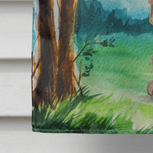 Load image into Gallery viewer, Under the Tree Labradoodle Flag Canvas House Size CK2023CHF